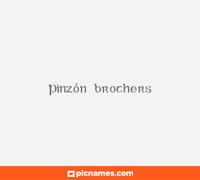 Pinzón brothers